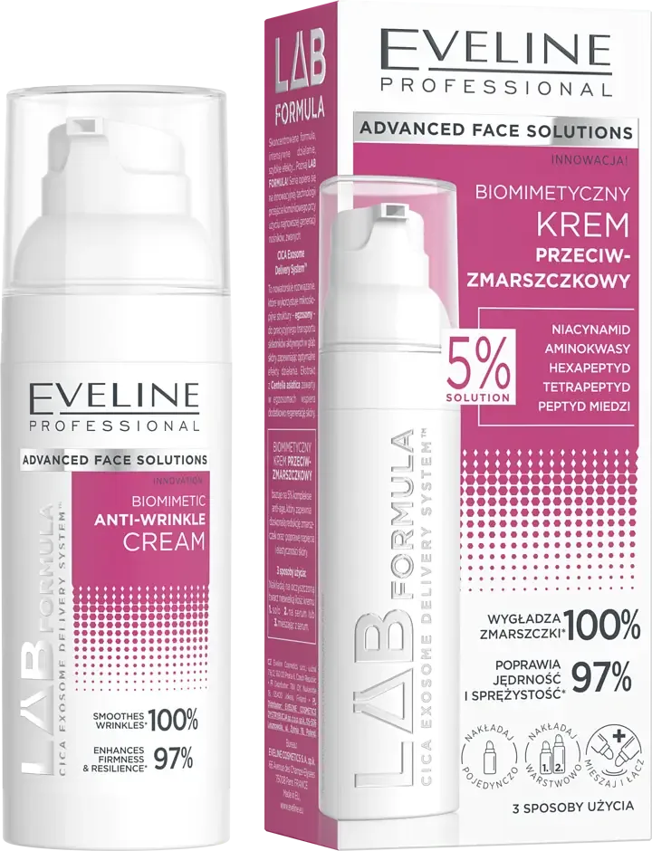Eveline Lab Formula Biomimetic Anti-Wrinkle Cream