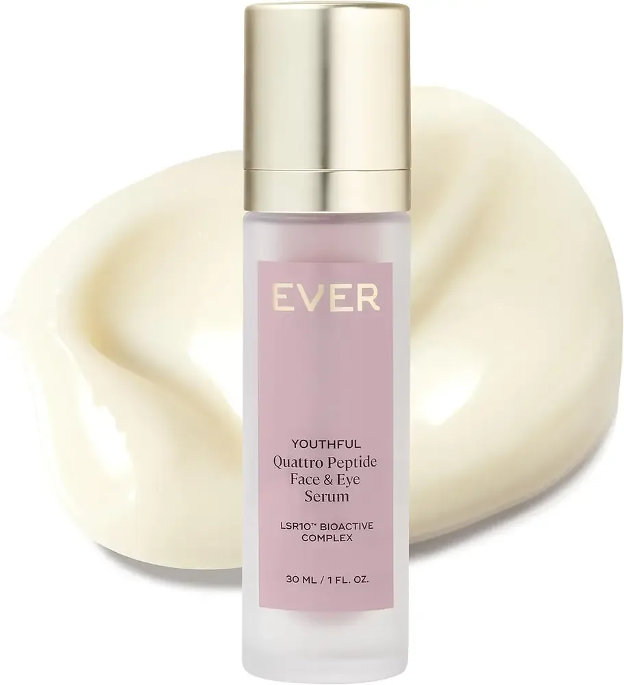 Ever Skincare Youthful Quattro Peptide Face & Eye Serum