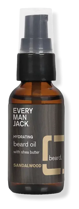 Every Man Jack Hydrating Beard Oil with Shea Butter - Sandalwood