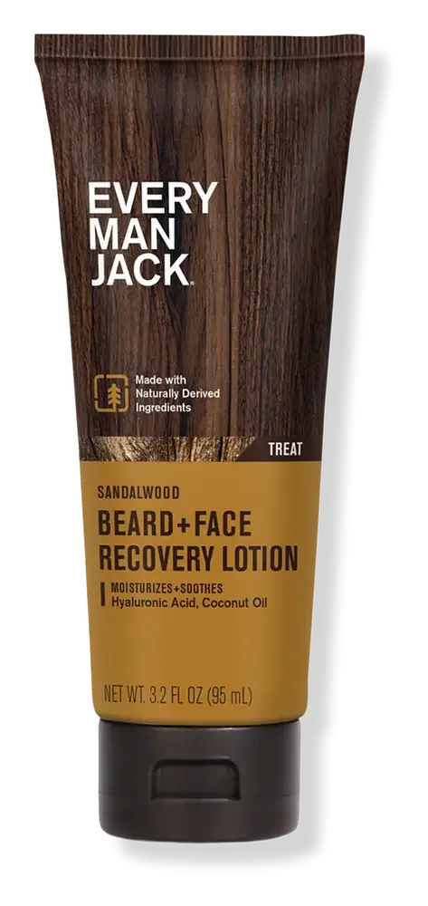 Every Man Jack Sandalwood Beard + Face Recovery Lotion