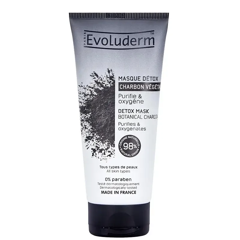 Evoluderm Detox Mask Botanical Charcoal
