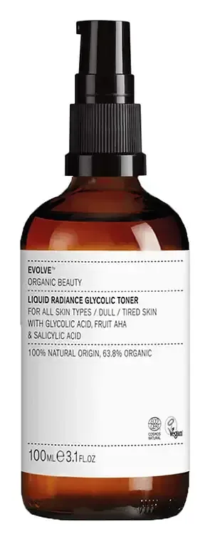 Evolve Organic Beauty Liquid Radiance Glycolic Toner