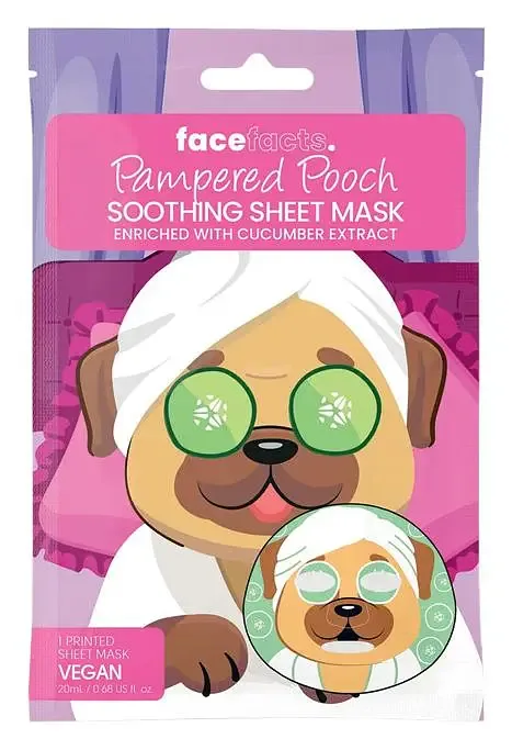 Face Facts Printed Sheet Mask Pampered Pooch