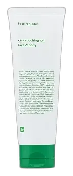 Face Republic Cica Soothing Gel Face And Body