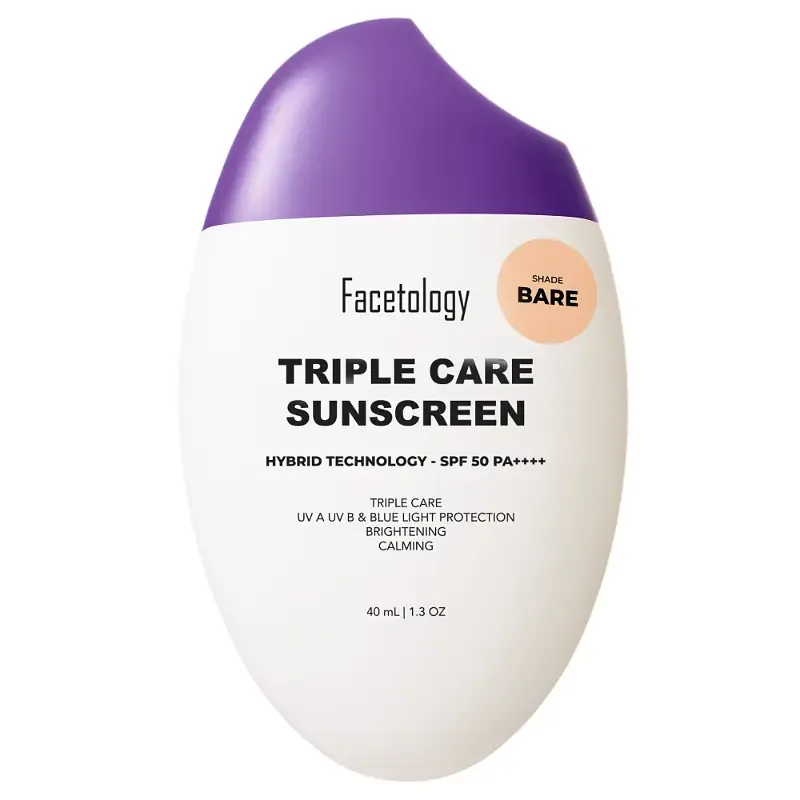 Facetology Triple Care Tinted Sunscreen SPF 50