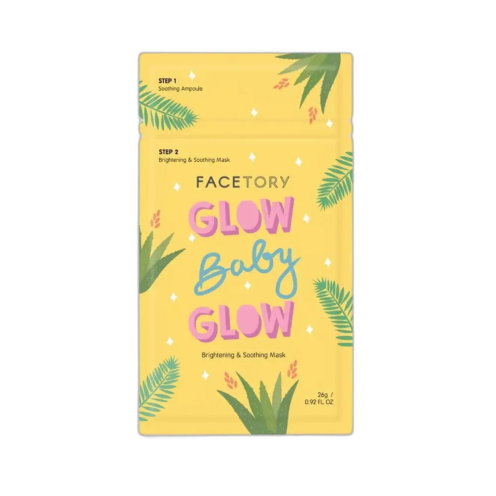Facetory Glow Baby Glow 2-Step Sheet Mask