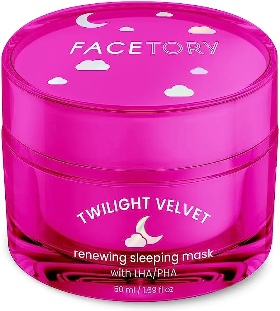 Facetory Twilight Velvet Renewing Sleeping Mask with LHA/PHA