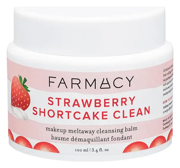 Farmacy Strawberry Shortcake Clean Makeup Meltaway Cleansing Balm