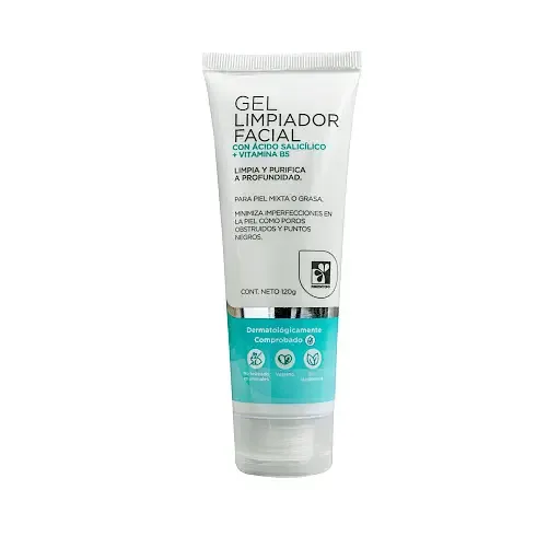 Farmatodo Gel Limpiador Facial Con Ácido Salicílico + Vitamina B5