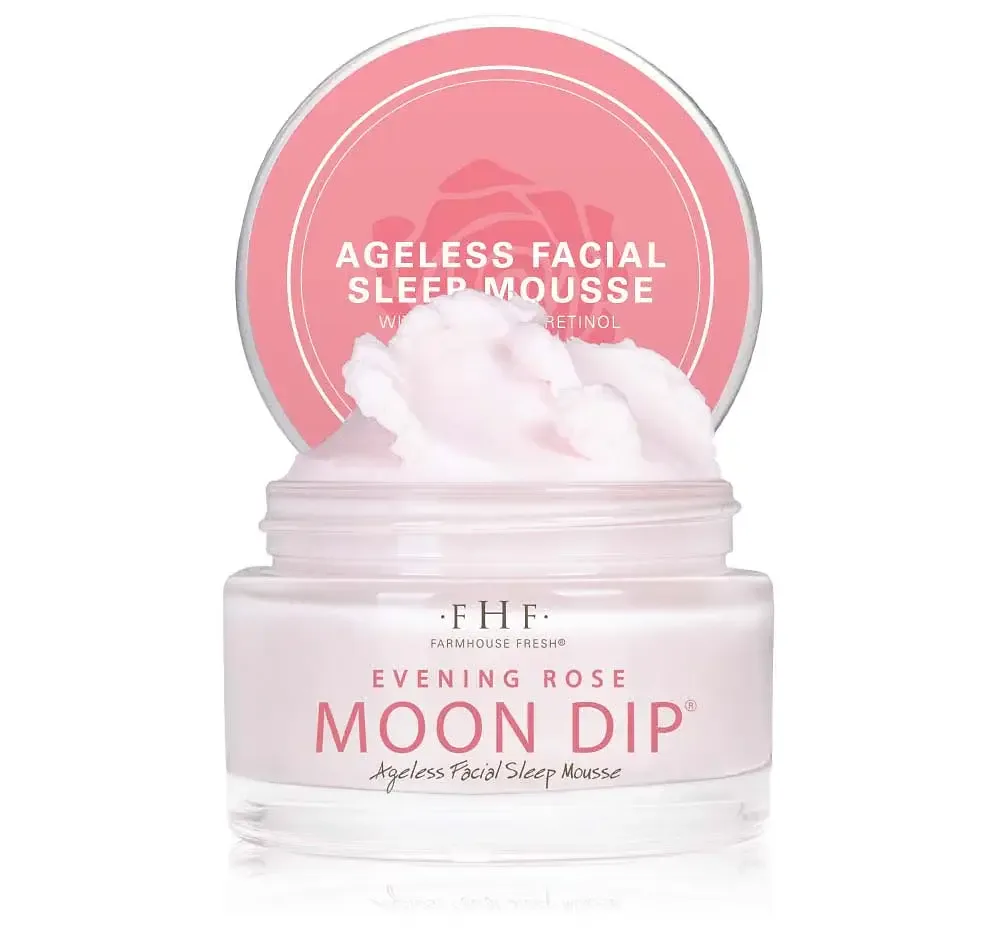 FarmHouse Fresh Evening Rose Moon Dip Ageless Facial Sleep Mousse