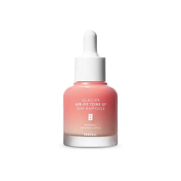 feelxo: Glacier Air-Fit Tone Up Sun Ampoule SPF 50