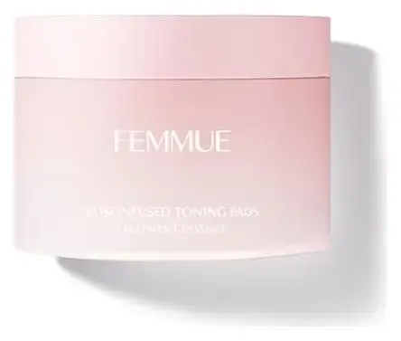 Femmue Rose Infused Toning Pads