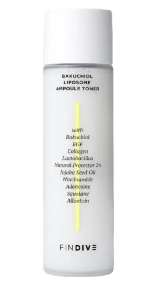 Findive Bakuchiol Liposome Ampoule Toner