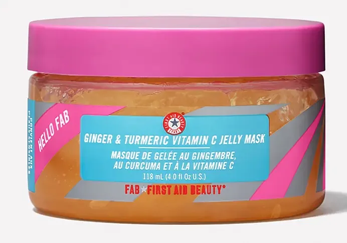 First Aid Beauty Hello Fab Ginger & Turmeric Vitamin C Jelly Mask