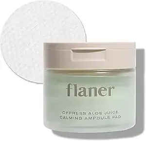 Flaner Cypress Aloe Juice Calming Ampoule Pad