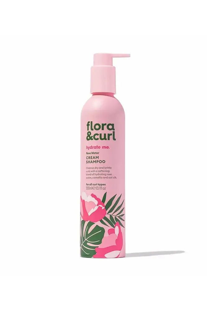 Flora & Curl Rose Water Cream Shampoo
