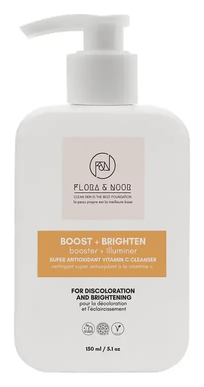Flora & Noor Boost & Brighten Vitamin C Cleanser