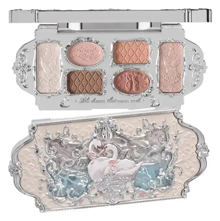 Flower Knows Swan Ballet Six-Color Makeup Palette