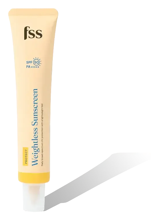 For Skin’s Sake (FSS) Weightless Sunscreen SPF 50 PA ++++