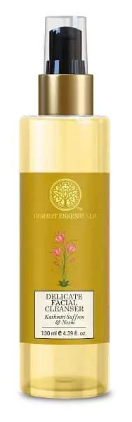 Forest Essentials Delicate Facial Cleanser Kashmiri Saffron & Neem