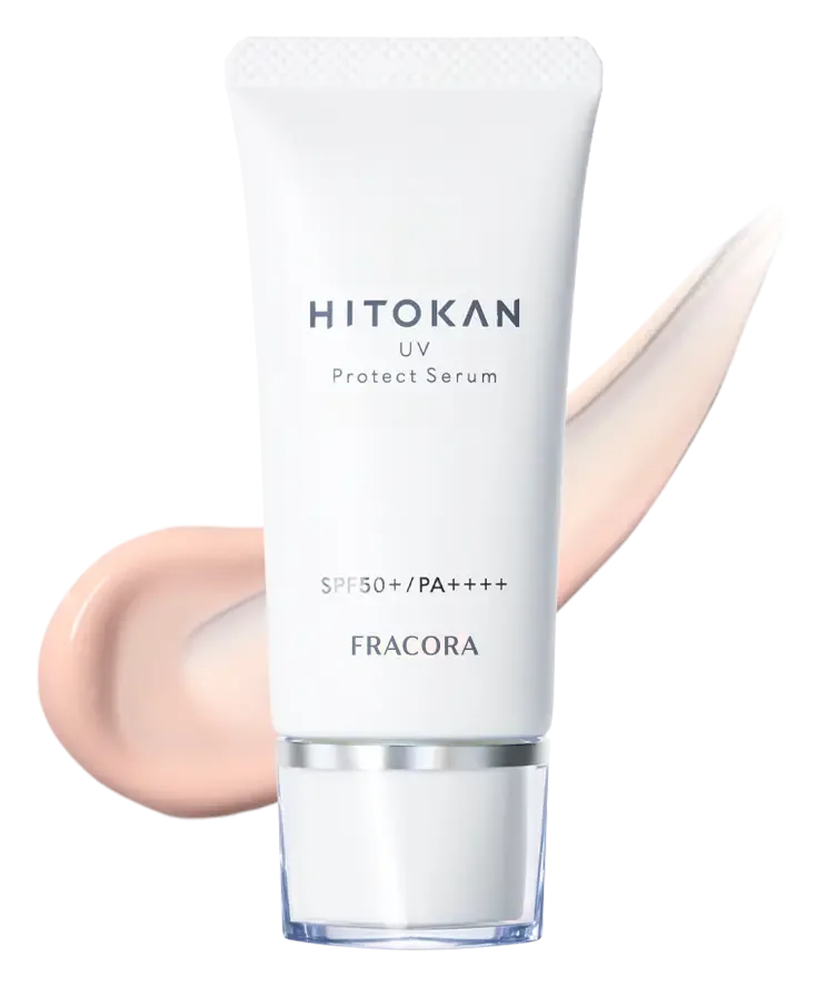 Fracora Hitokan UV Protect Serum SPF50+ PA++++