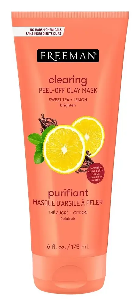Freeman Clearing Sweet Tea & Lemon Peel Off Clay Mask