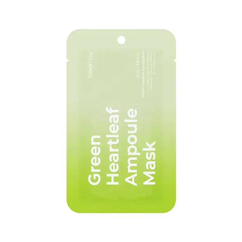 Freemay Green Heartleaf Ampoule Mask Sheet