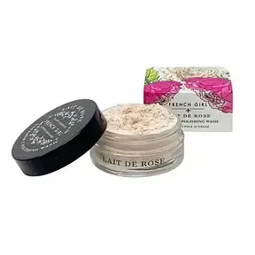 French Girl Organics Lait De Rose Vitamin C Polishing Facial Wash & Mask