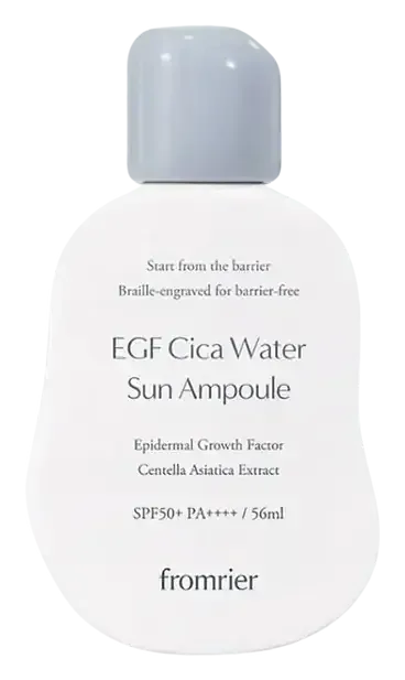 Fromrier EGF Cica Water Sun Ampoule SPF 50+
