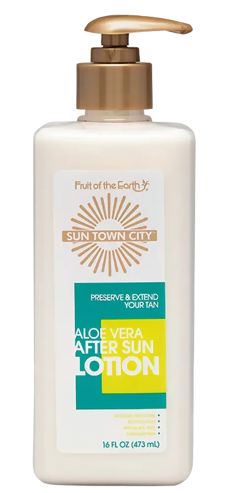Fruit of the Earth Sun Town City Aloe Vera After Sun Lotion