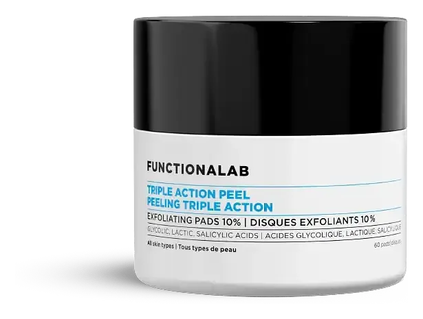 Functionalab Triple Action Peel Exfoliating Pads 10%