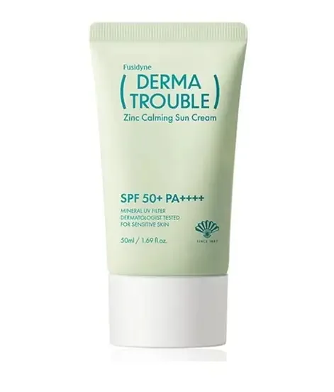 Fusidyne Derma Trouble Zinc Calming Sun Cream SPF 50+