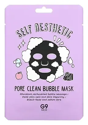 G9 Skin Self Aesthetic Pore Clean Bubble Beauty Mask