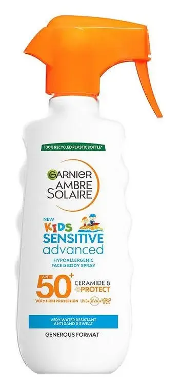 Garnier Ambre Solaire Kids Sensitive Advanced Hypoallergenic Spray SPF 50+