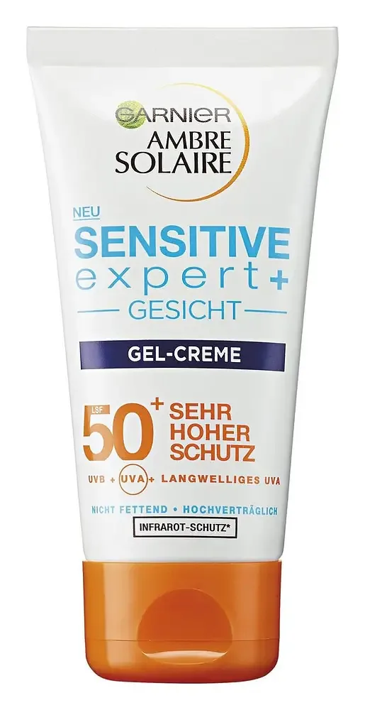 Garnier Ambre Solaire Sensitive Expert Gel-Cream SPF 50+