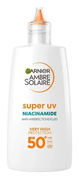 Garnier Ambre Solaire Super UV Niacinamide Anti-Imperfections Fluid SPF 50+