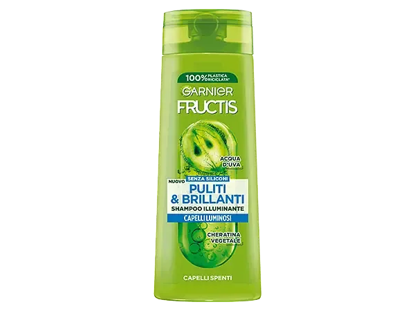 Garnier Fructis Puliti E Brillanti Shampoo Illuminante