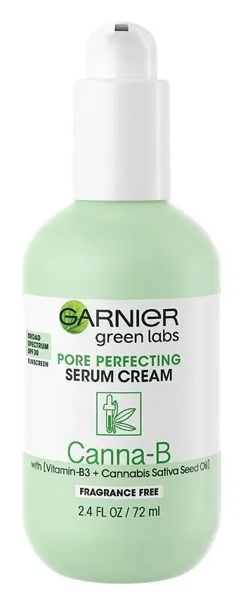 Garnier Green Labs Canna-B Pore Perfecting Serum Cream Fragrance Free SPF 30