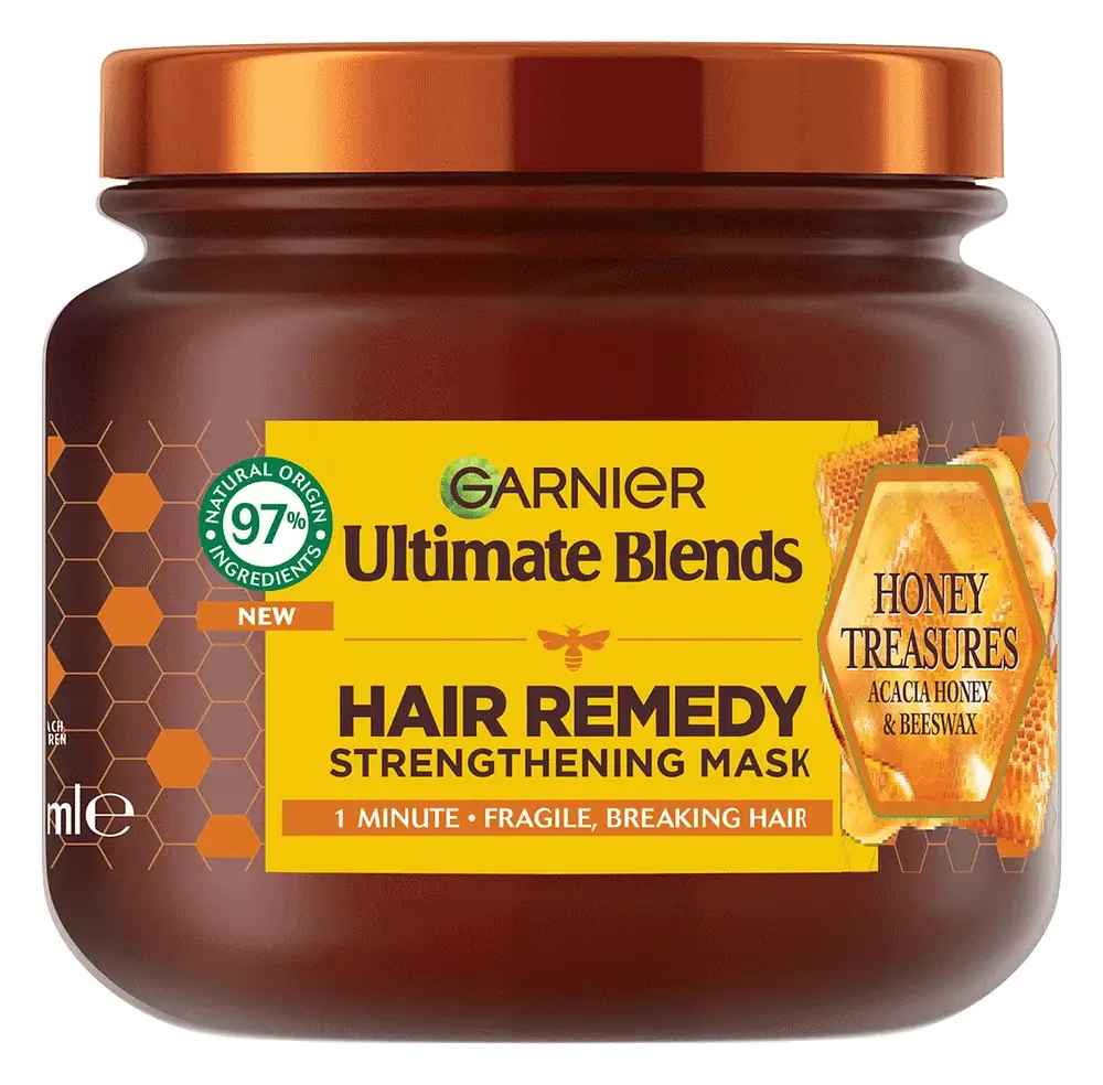 Garnier Honey Treasures Hair Remedy Strengthening Mask