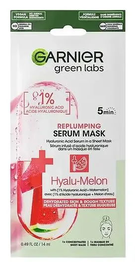 Garnier Hyalu-Melon Replumping Serum Sheet Mask