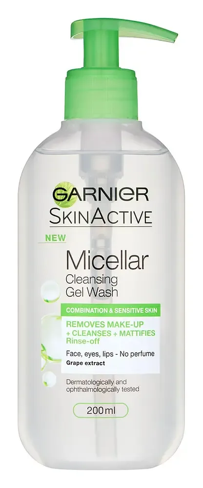 Garnier Micellar Gel Face Wash For Combination & Sensitive Skin