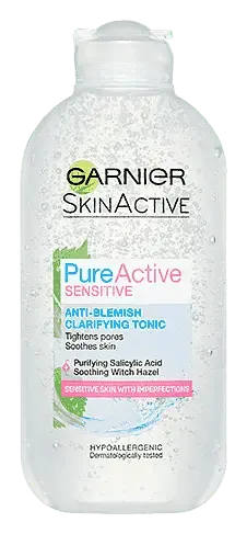 Garnier Pure Active Sensitive Anti Blemish Clarifying Tonic