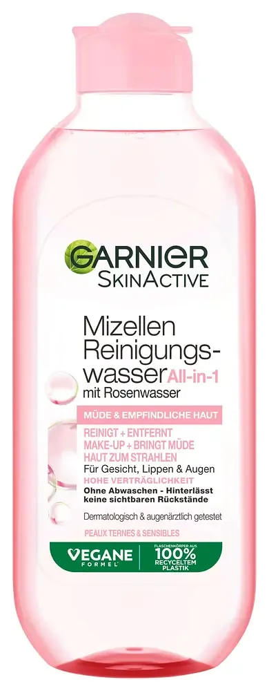 Garnier SkinActive Micellar Cleansing Water All-In-1 With Rose Water