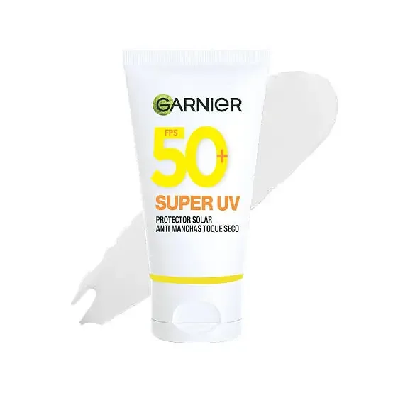 Garnier Super UV Protector Solar Anti Manchas Toque Seco SPF 50+