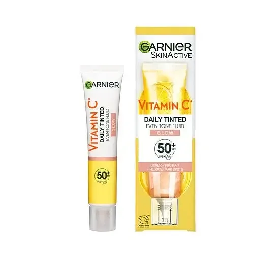 Garnier Vitamin C* Daily Tinted Even Tone Fluid SPF 50+