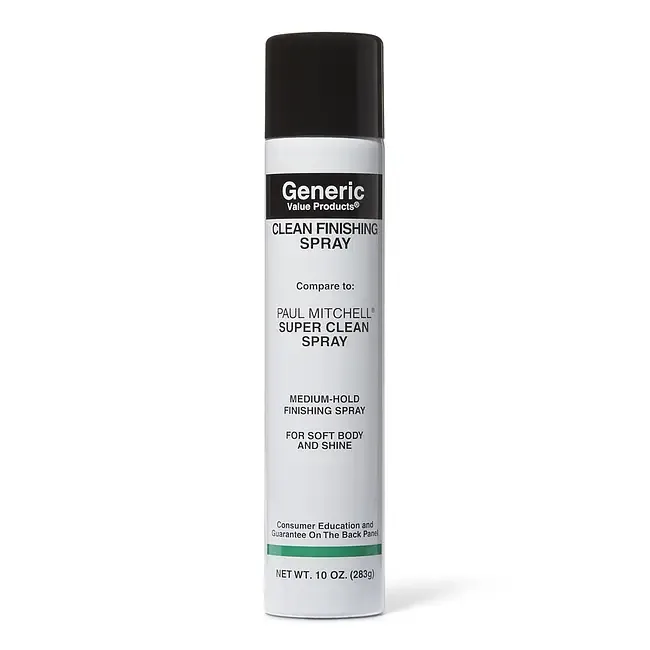 Generic Value Products Clean Finishing Spray Compare To Paul Mitchell Super Clean Spray
