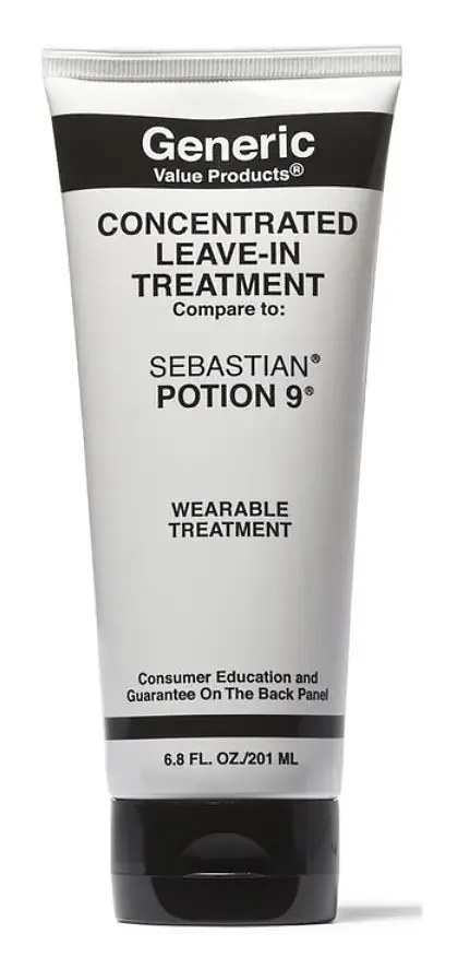 Generic Value Products Concentrated Leave-In Treatment Compare to Sebastian Potion 9