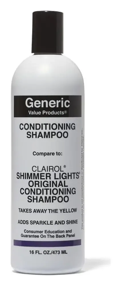 Generic Value Products Conditioning Shampoo Compare To Clairol Shimmer Lights