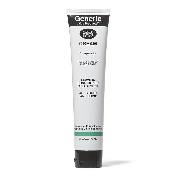 Generic Value Products Cream Compare To Paul Mitchell The Cream
