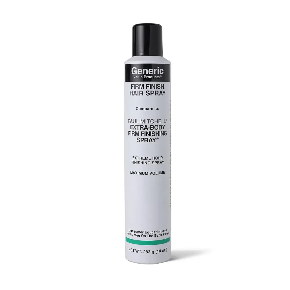 Generic Value Products Firm Finish Hair Spray Compare To Paul Mitchell Extra-Body Firm Finishing Spray